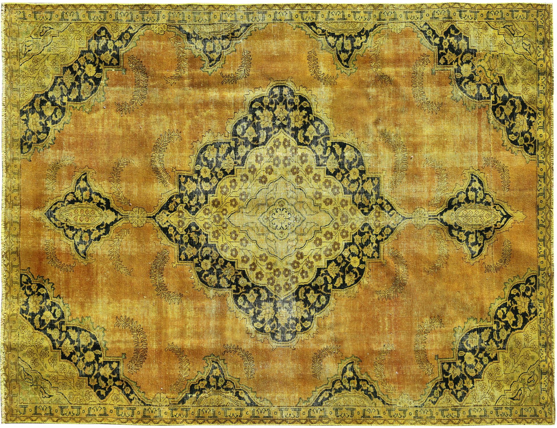 Tappeto Vintage  giallo <br/>310 x 210 cm