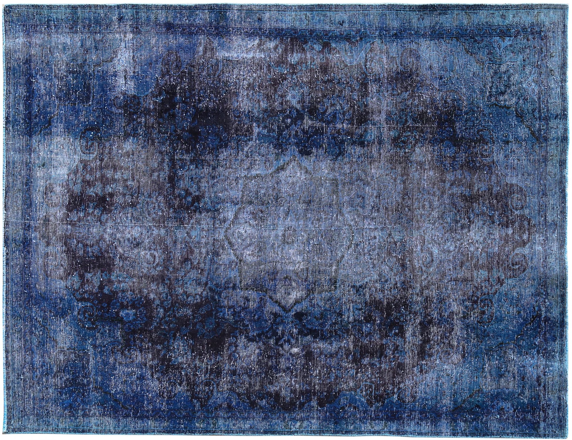 Tappeto Vintage  blu <br/>317 x 212 cm