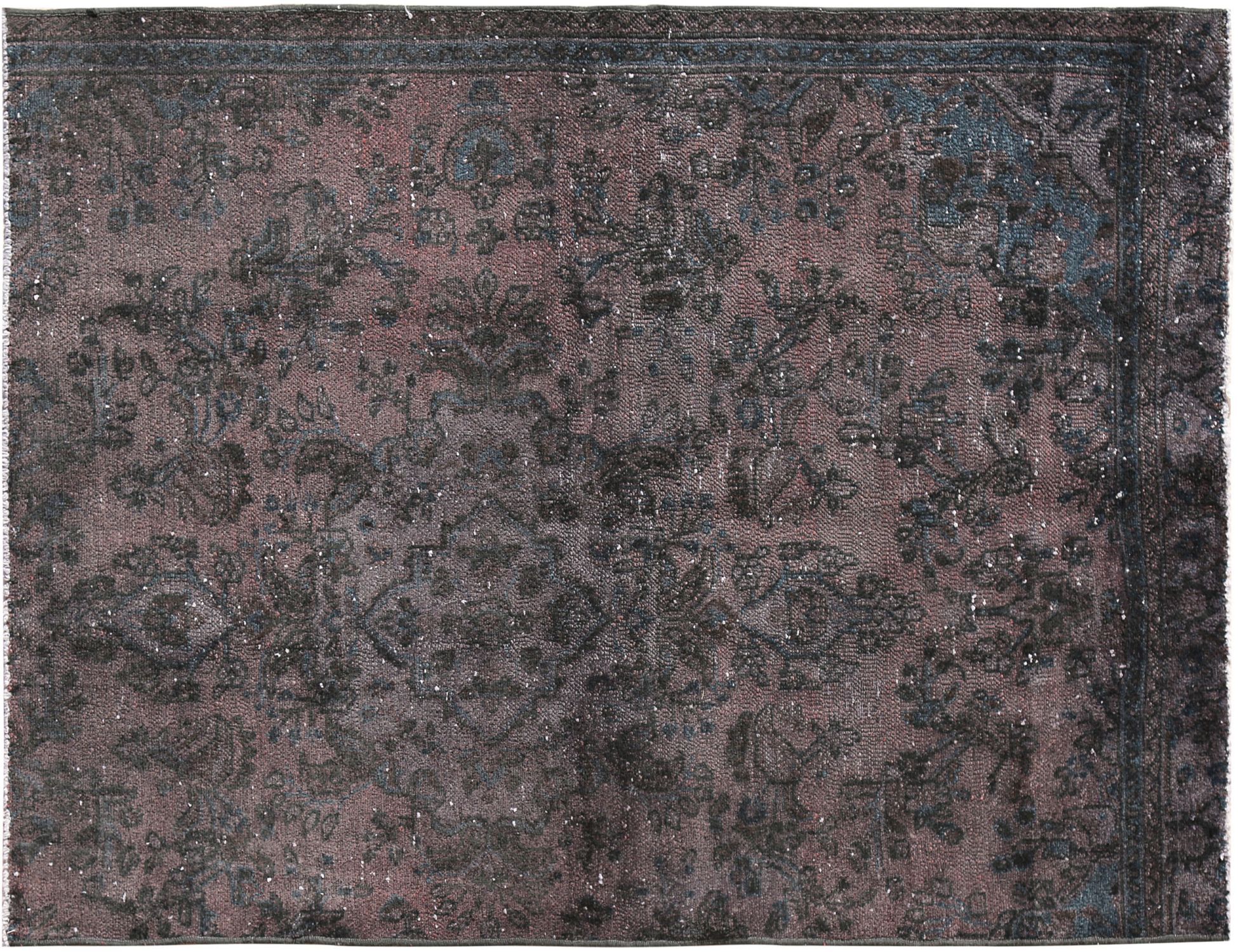 Vintage Teppich  schwarz <br/>215 x 135 cm