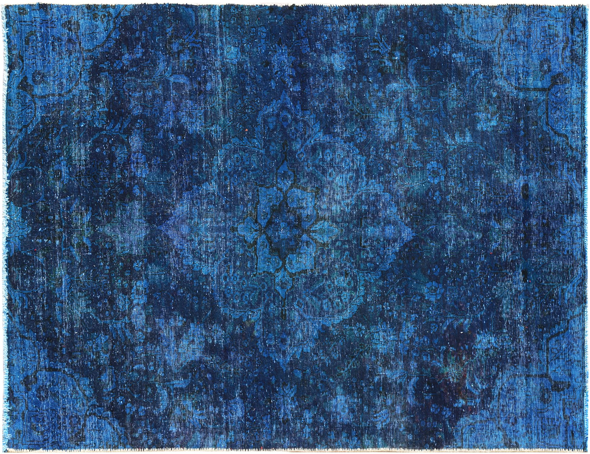 Tappeto Vintage  blu <br/>220 x 135 cm