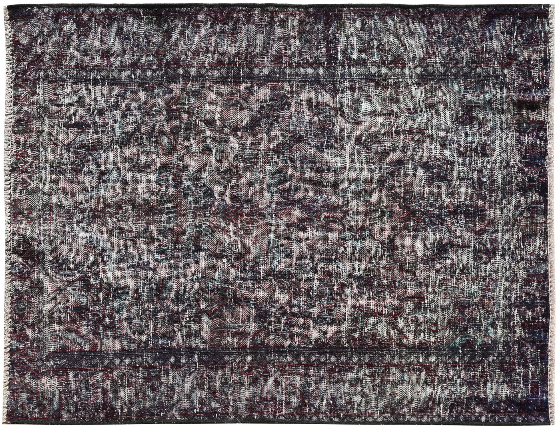 Tappeto Vintage  nero <br/>171 x 123 cm