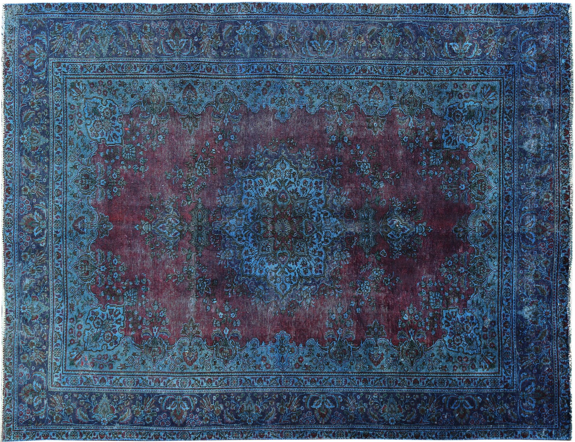 Tappeto Vintage  blu <br/>294 x 196 cm