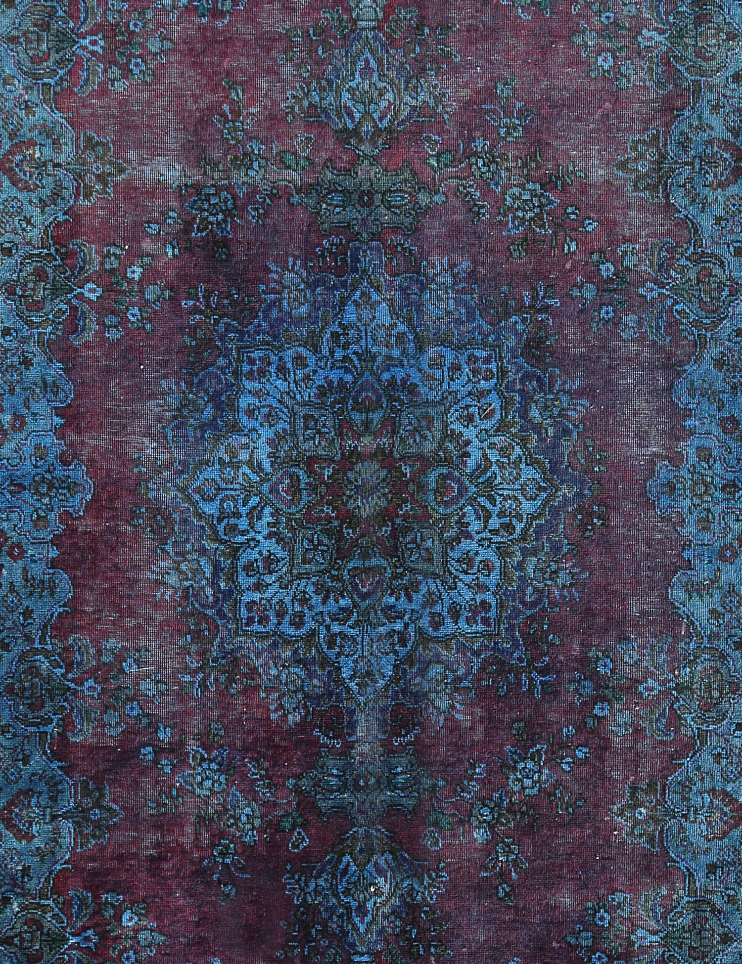 Tappeto Vintage  blu <br/>294 x 196 cm