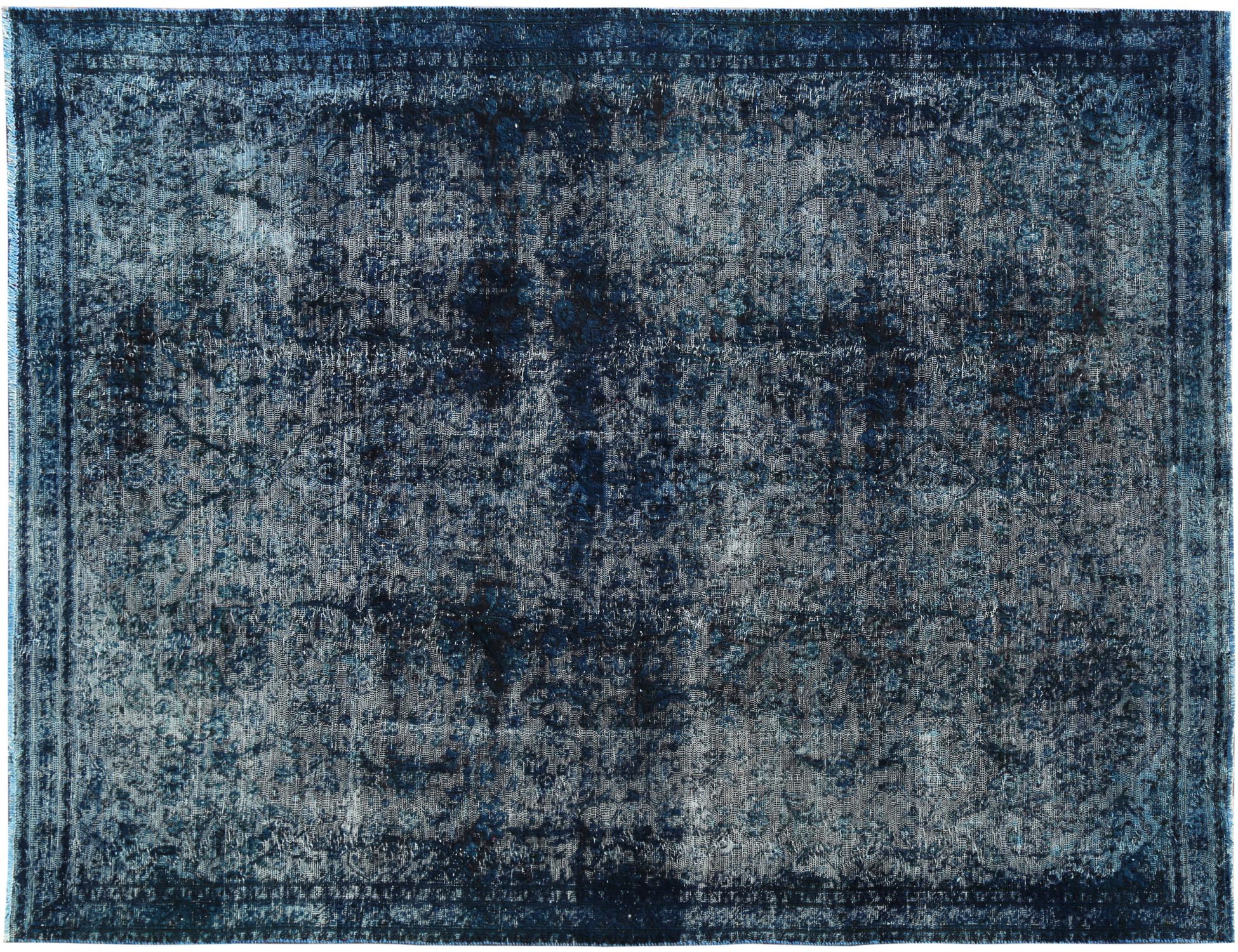 Tappeto Vintage  blu <br/>311 x 226 cm