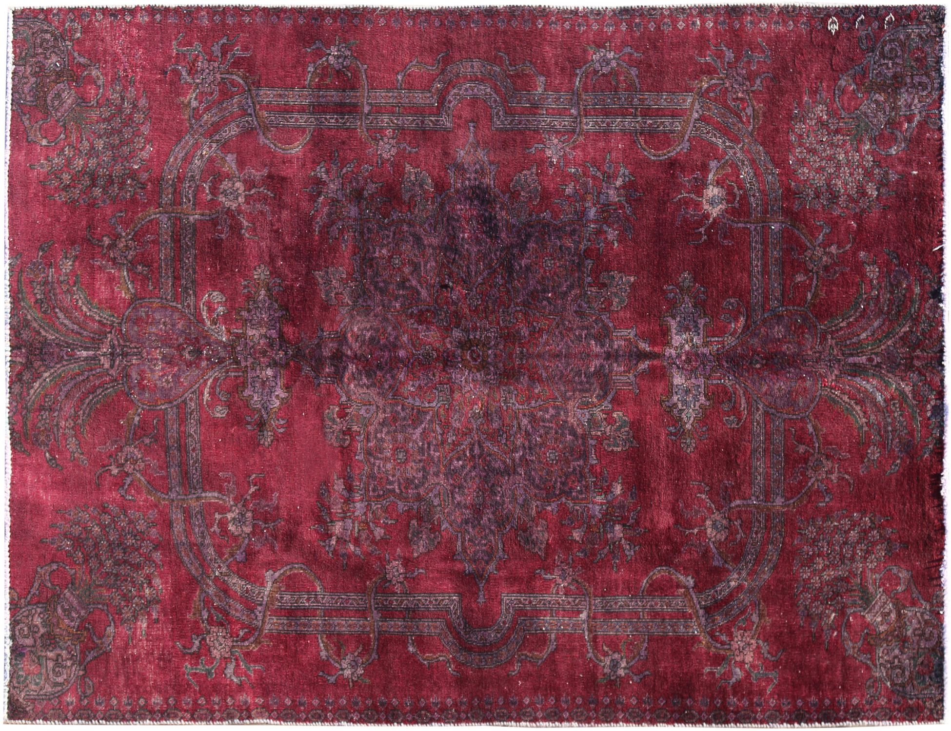 Vintage Teppich  lila <br/>248 x 168 cm