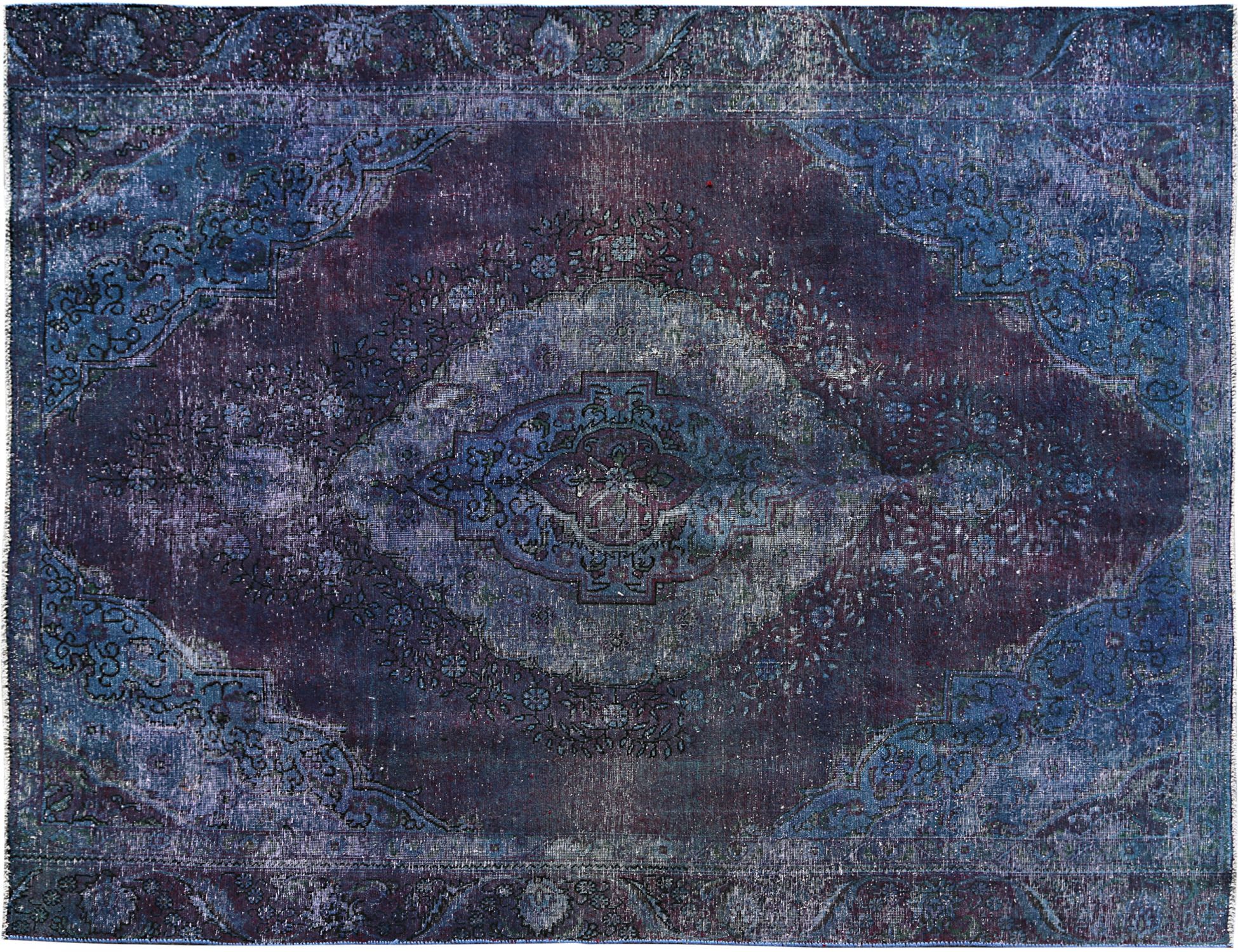 Tappeto Vintage  blu <br/>296 x 230 cm