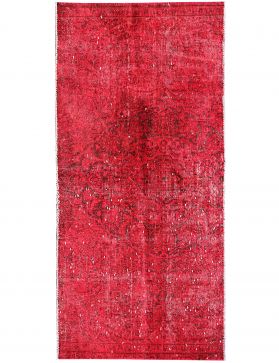 Alfombra vintage 97 X 189 rojo