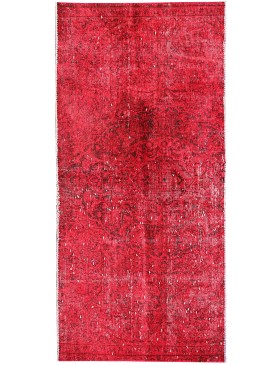 Rosso Persiano Tappeto Vintage 97 x 189 cm