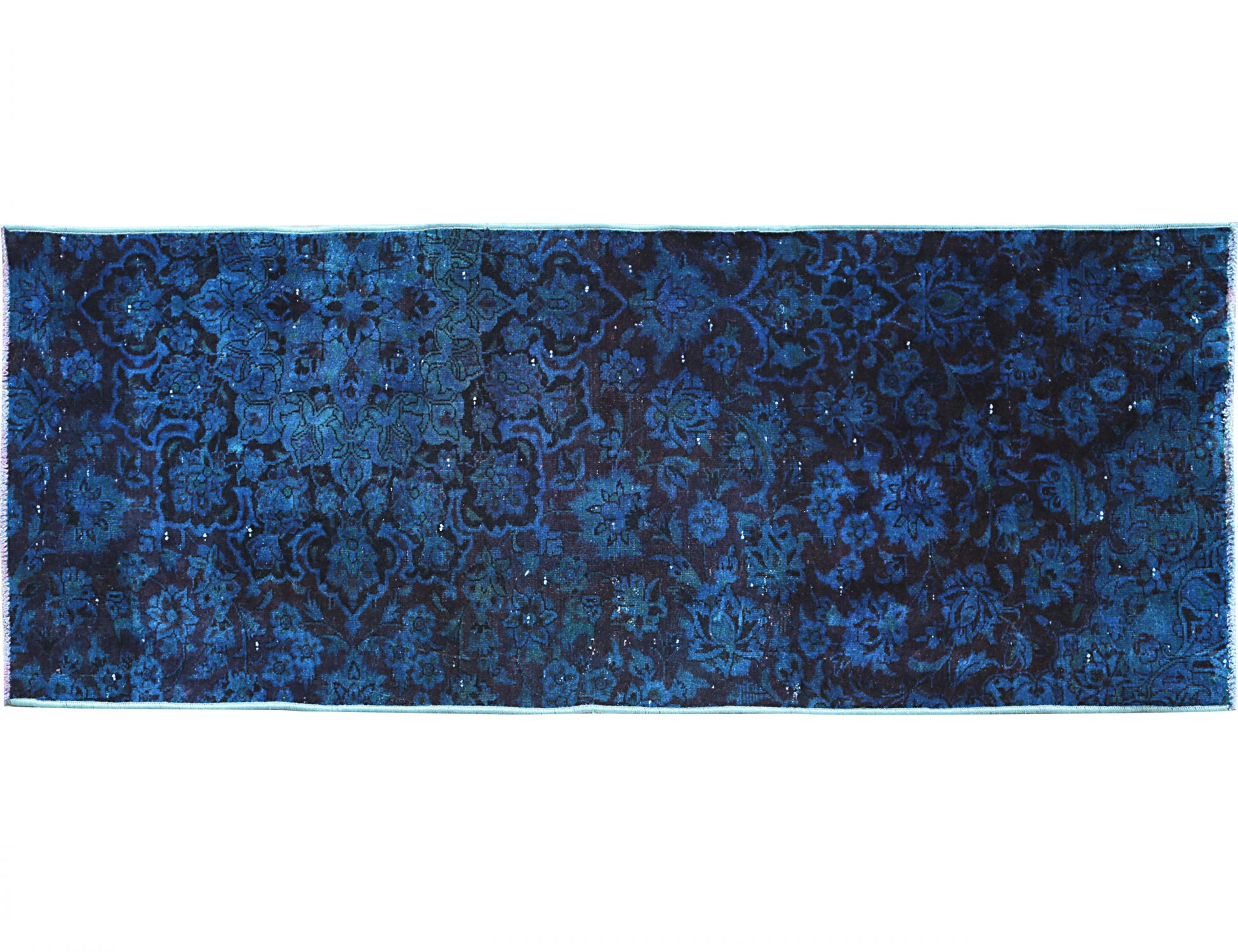 Tappeto Vintage  blu <br/>210 x 84 cm