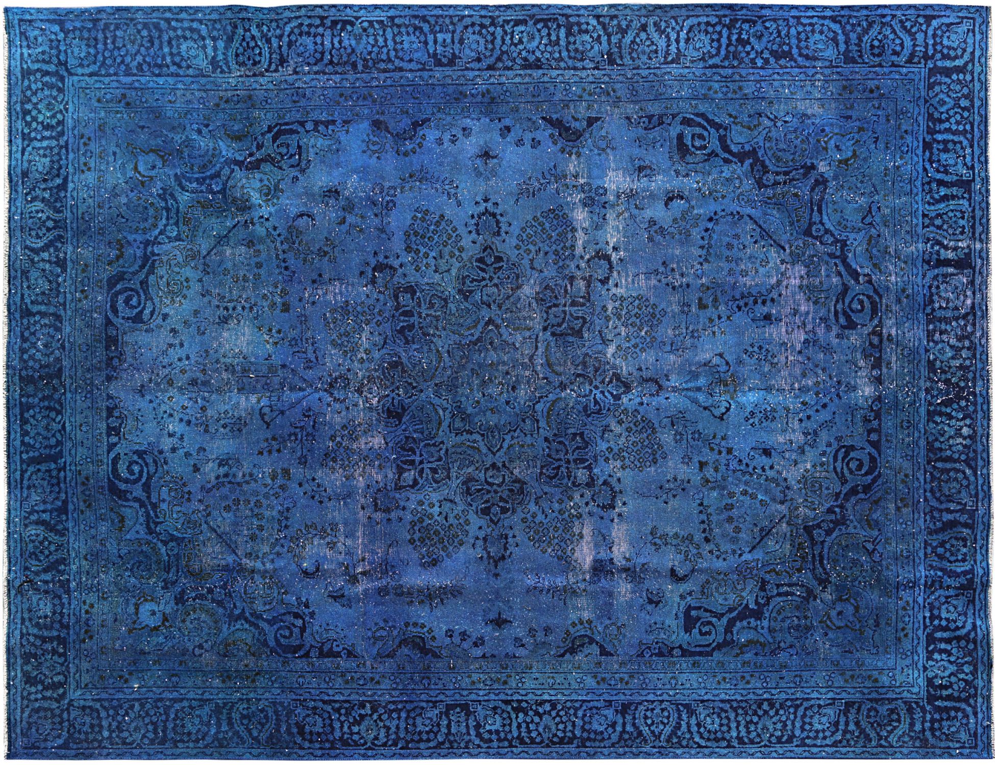 Tappeto Vintage  blu <br/>351 x 267 cm