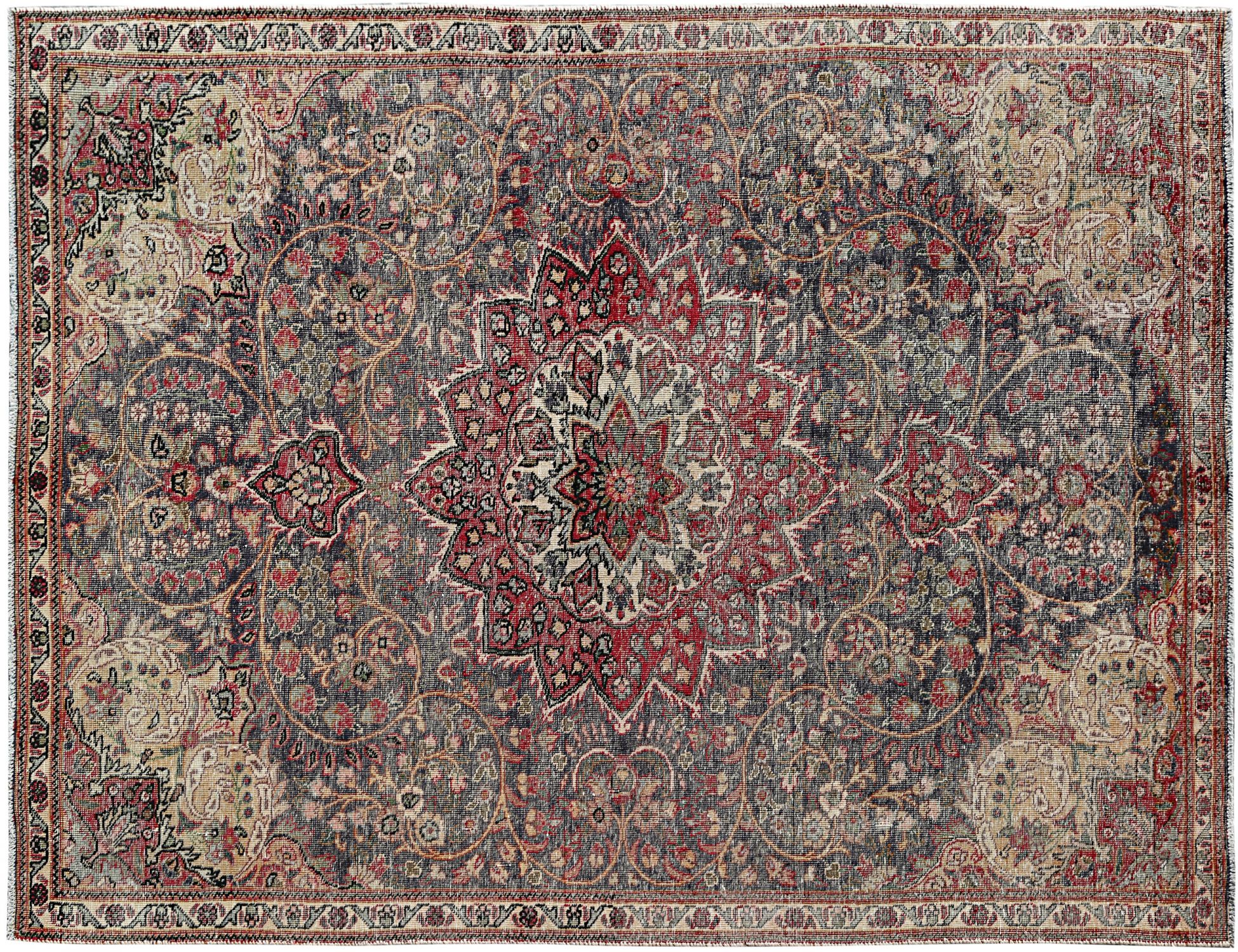 Retro Perserteppich  blau <br/>280 x 190 cm