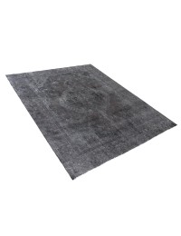 Schwarz Persien Vintage Teppich  347 x 287 cm