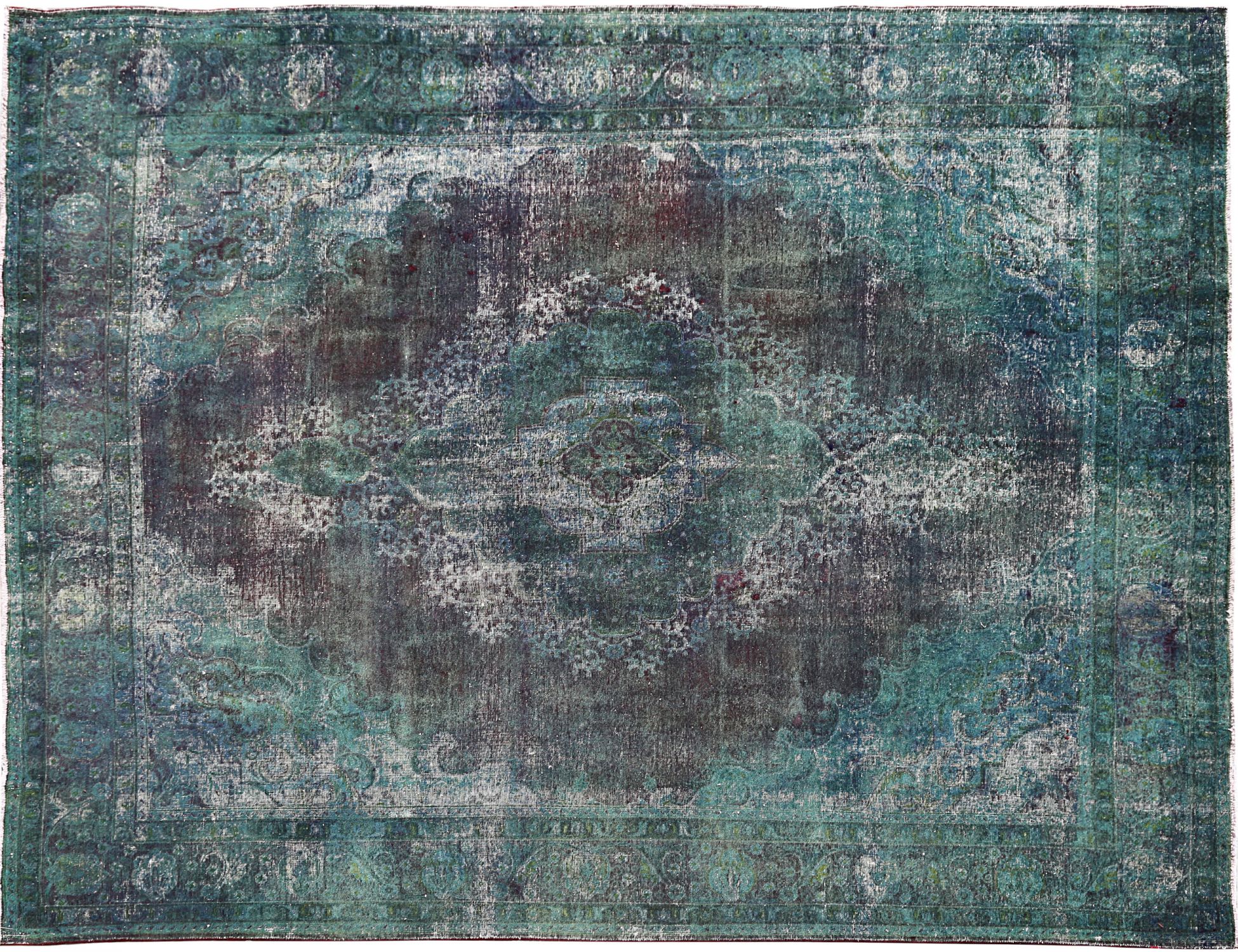 Tappeto Vintage  verde <br/>388 x 303 cm