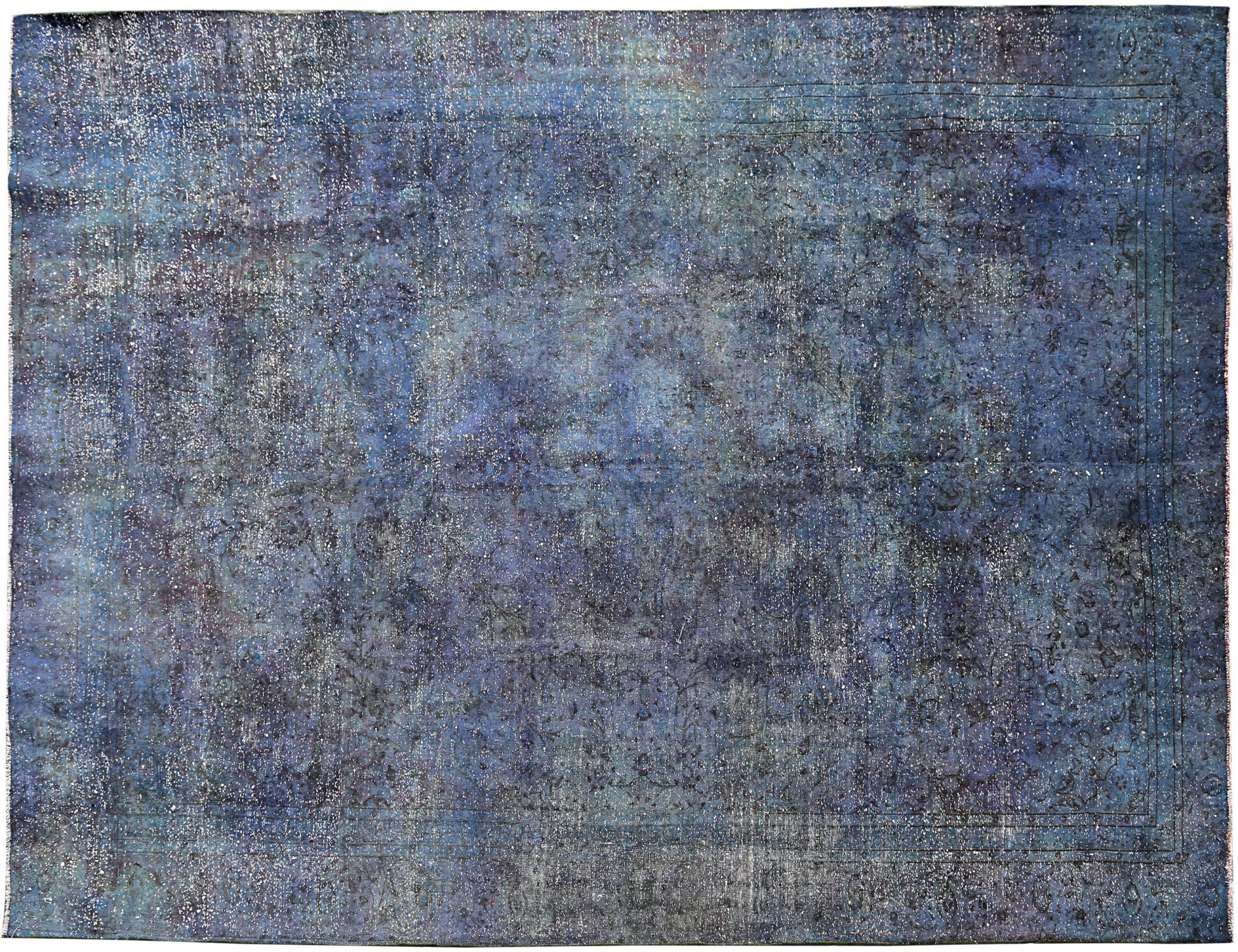 Tappeto Vintage  blu <br/>375 x 265 cm