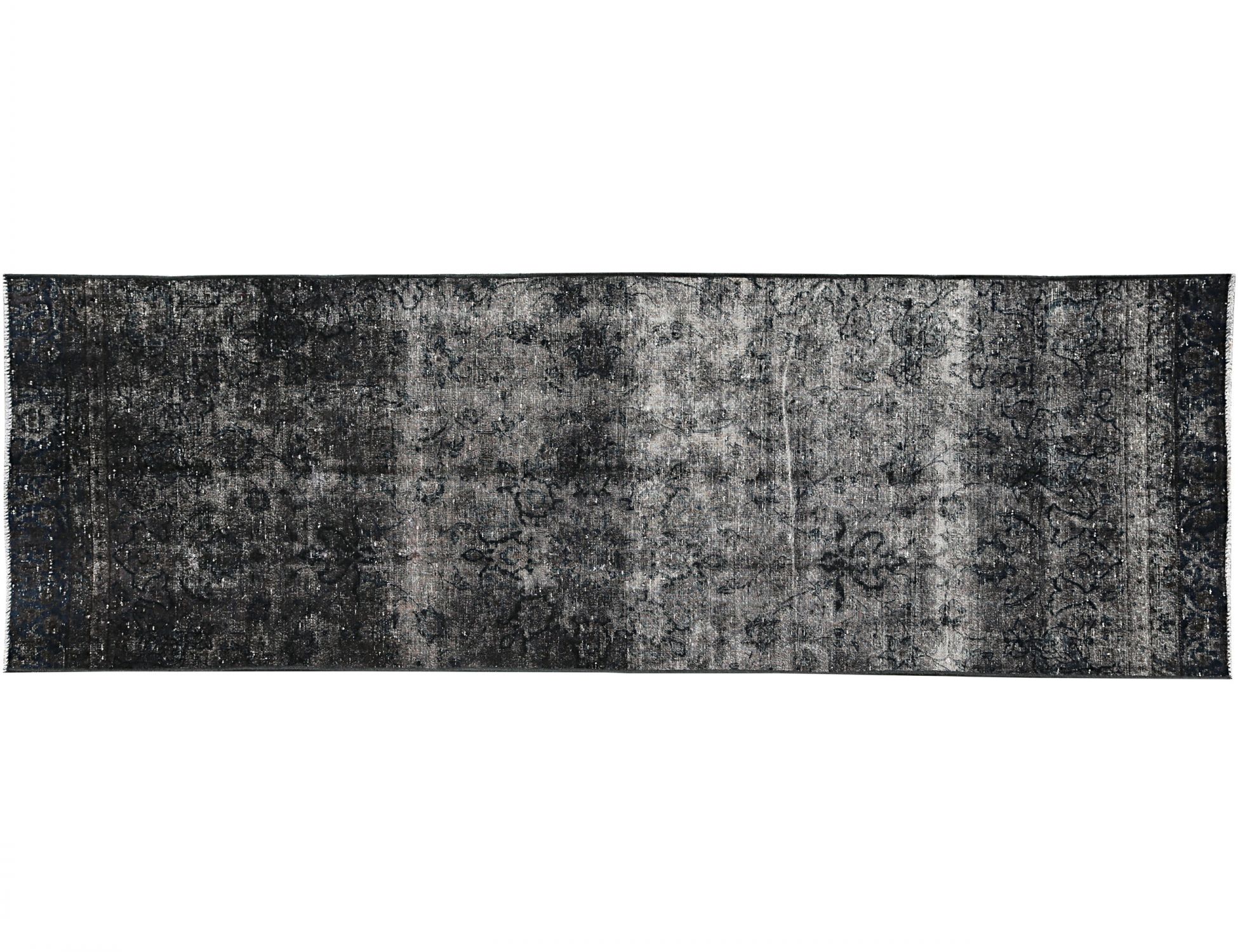Tappeto Vintage  nero <br/>304 x 105 cm