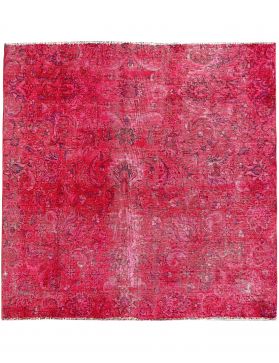 Vintage Carpet 167 x 190 punainen