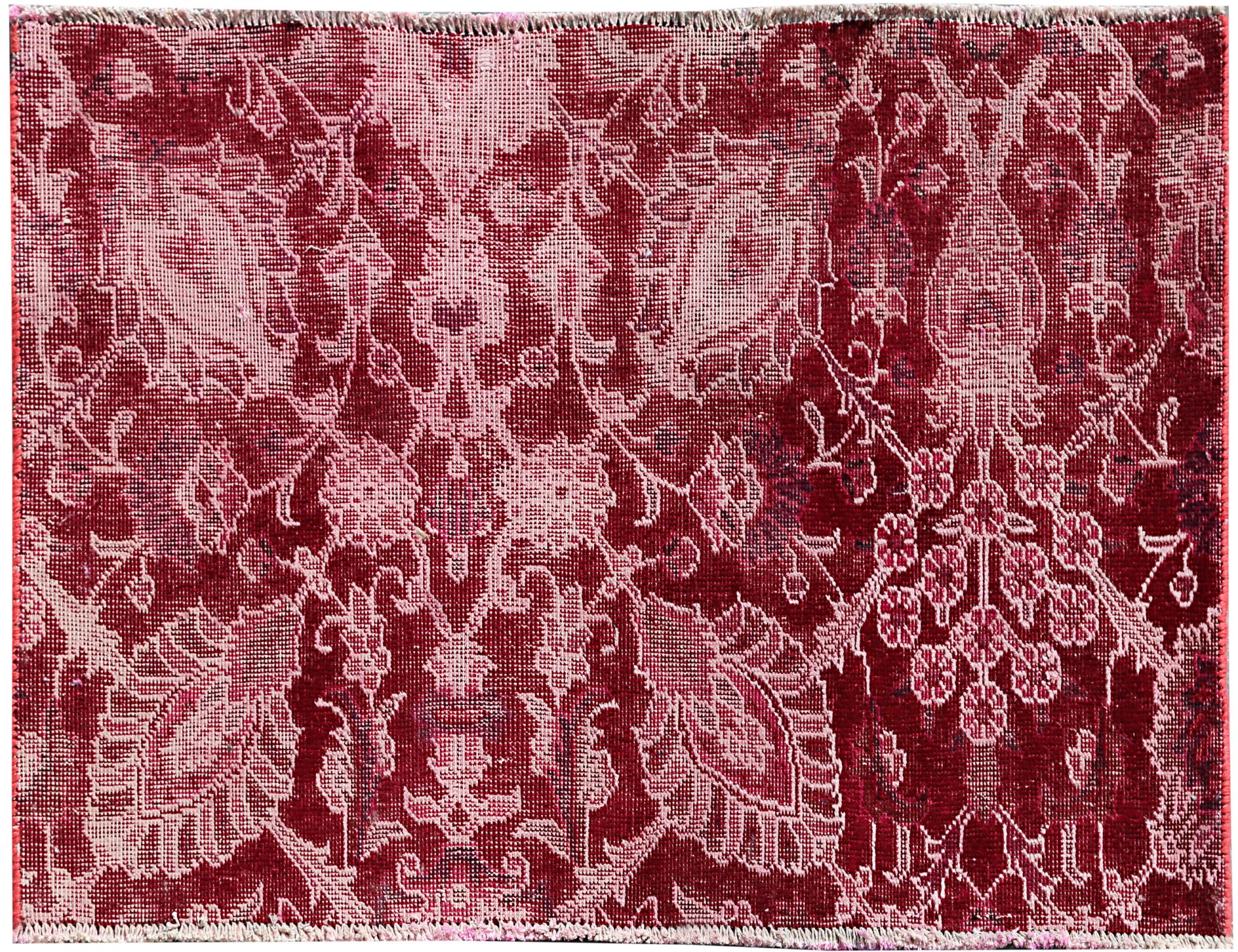 Vintage Teppich  rot <br/>123 x 75 cm