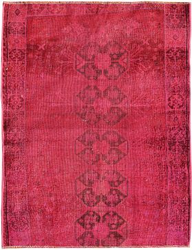 Vintage Teppich 205 x 127 rosa