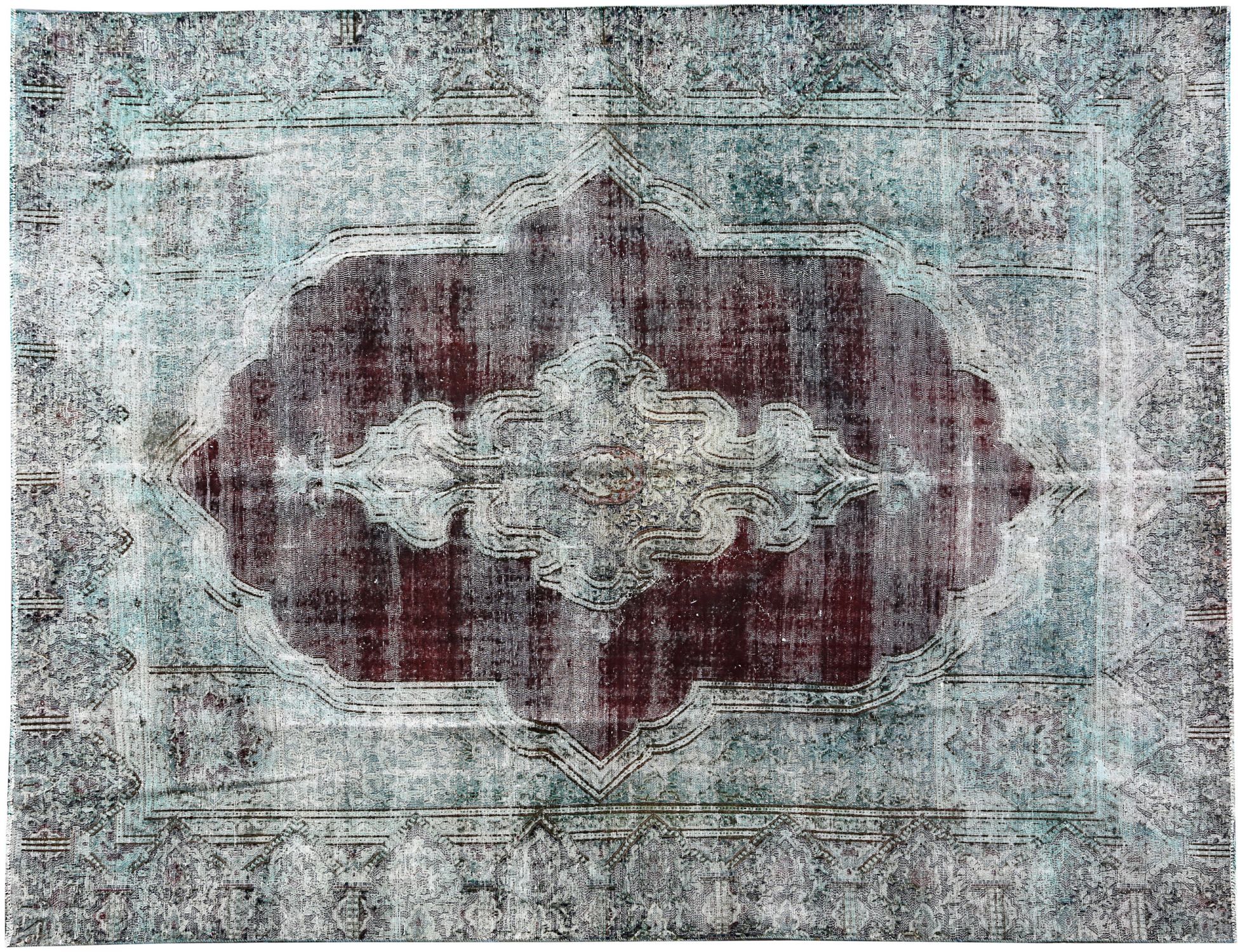 Tappeto Vintage  blu <br/>345 x 260 cm