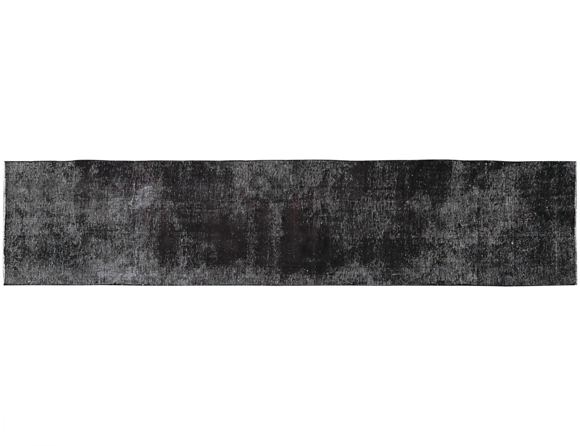 Vintage Teppich  schwarz <br/>327 x 73 cm