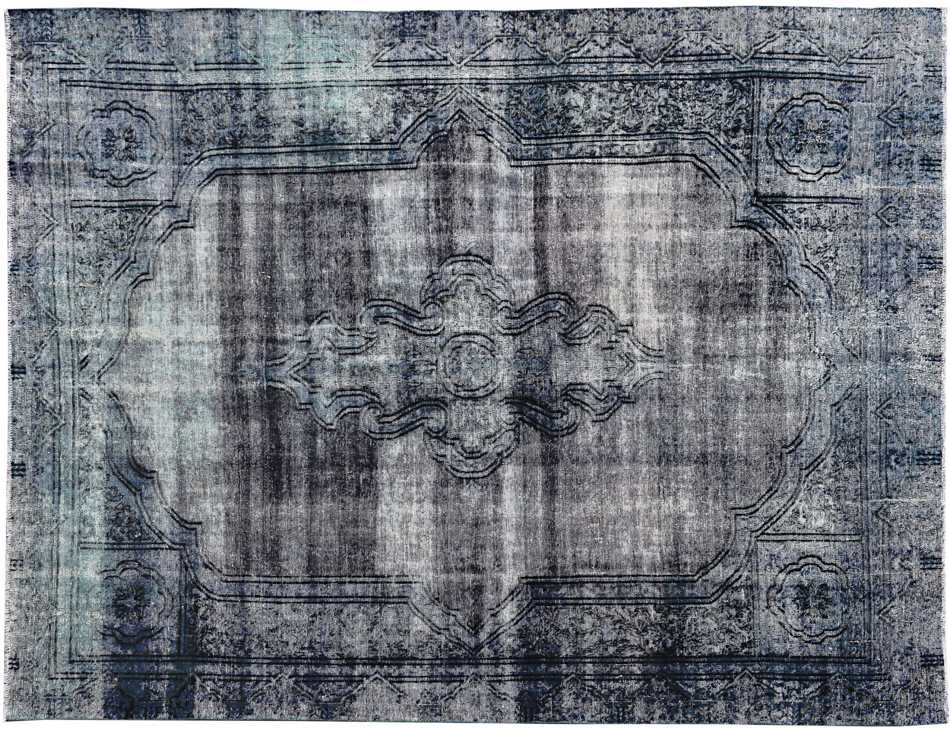 Tappeto Vintage  blu <br/>367 x 270 cm