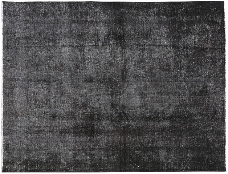 Schwarz Persien Vintage Teppich  260 x 331 cm