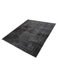 Schwarz Persien Vintage Teppich  260 x 331 cm