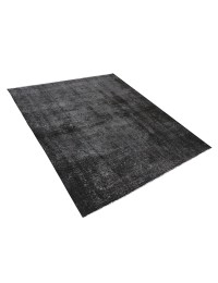 Schwarz Persien Vintage Teppich  260 x 331 cm
