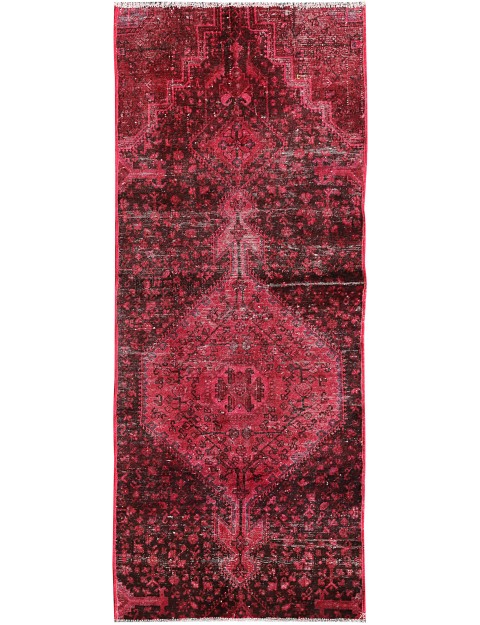 Rosa Persien Vintage Teppich 240 x 94 cm