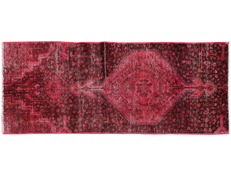 Rosa Persiano Tappeto Vintage 240 x 94 cm