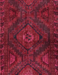 Rouge Persan Tapis Vintage 274 x 92 cm - view 3
