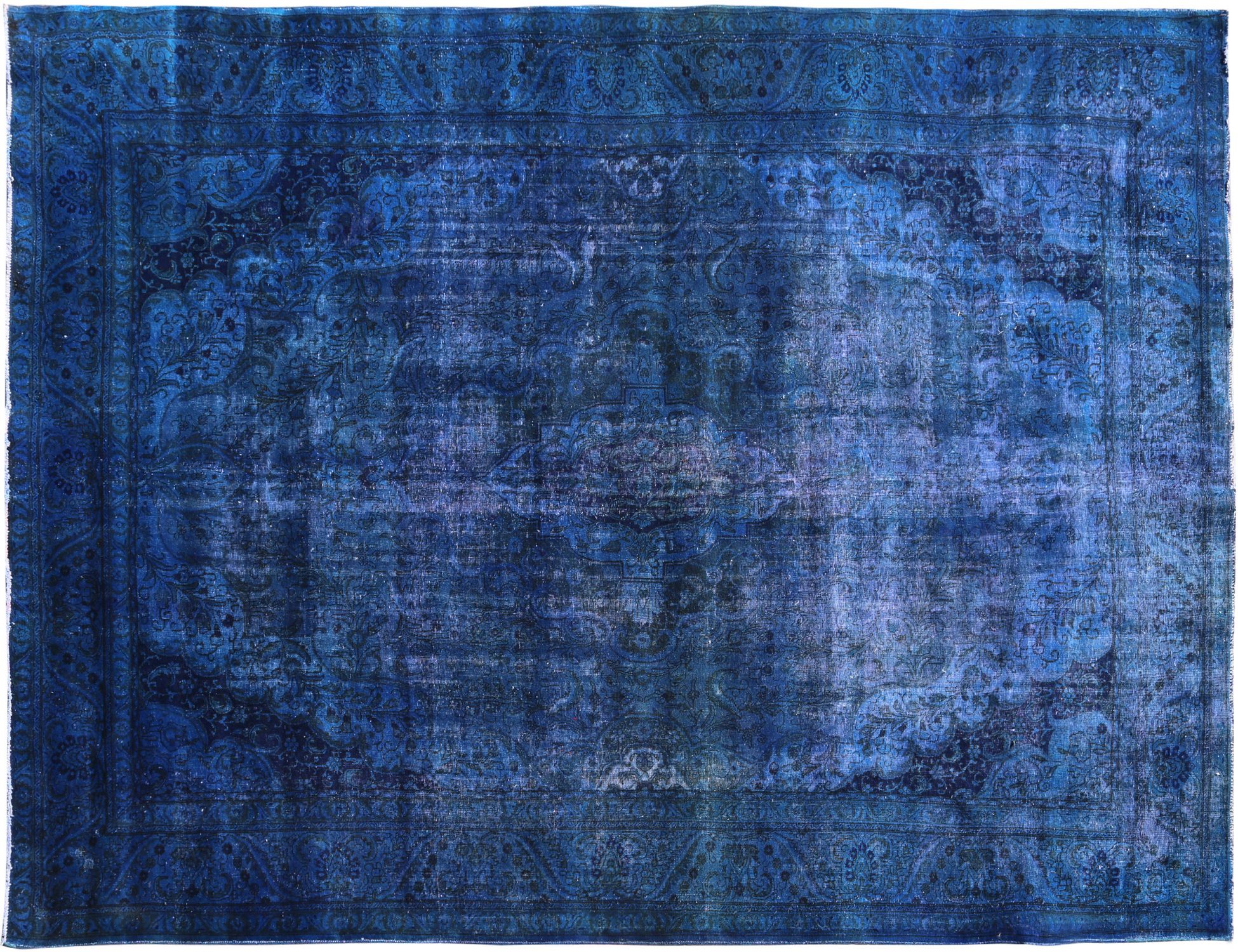 Tappeto Vintage  blu <br/>450 x 306 cm