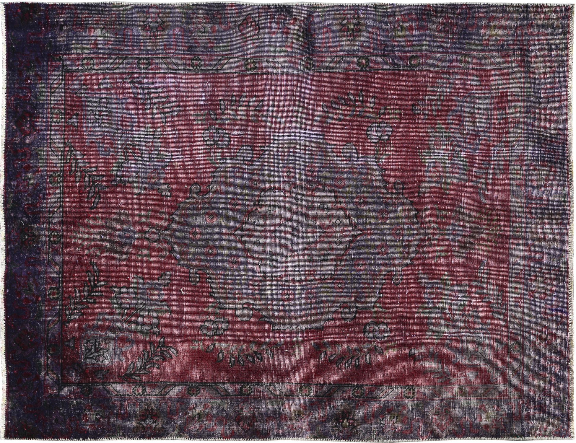 Vintage Teppich  lila <br/>185 x 130 cm