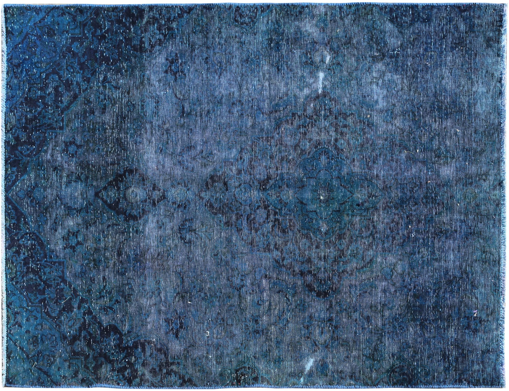 Tappeto Vintage  blu <br/>174 x 120 cm