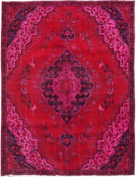 Tappeto Vintage 313 x 221 rosso
