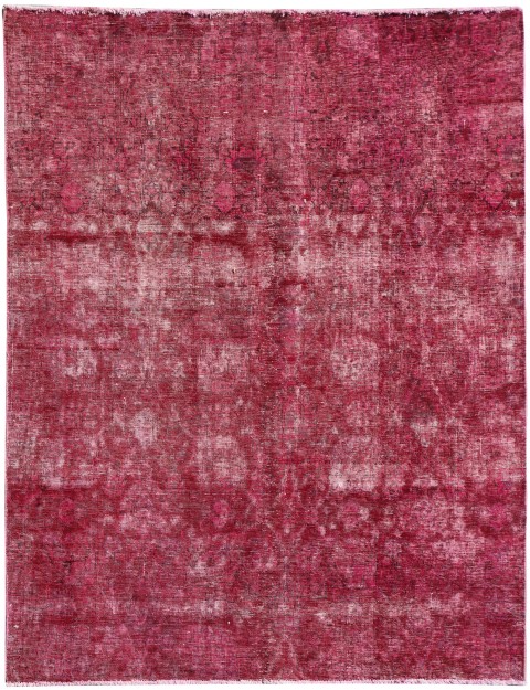 Rot Persien Vintage Teppich 246 x 174 cm