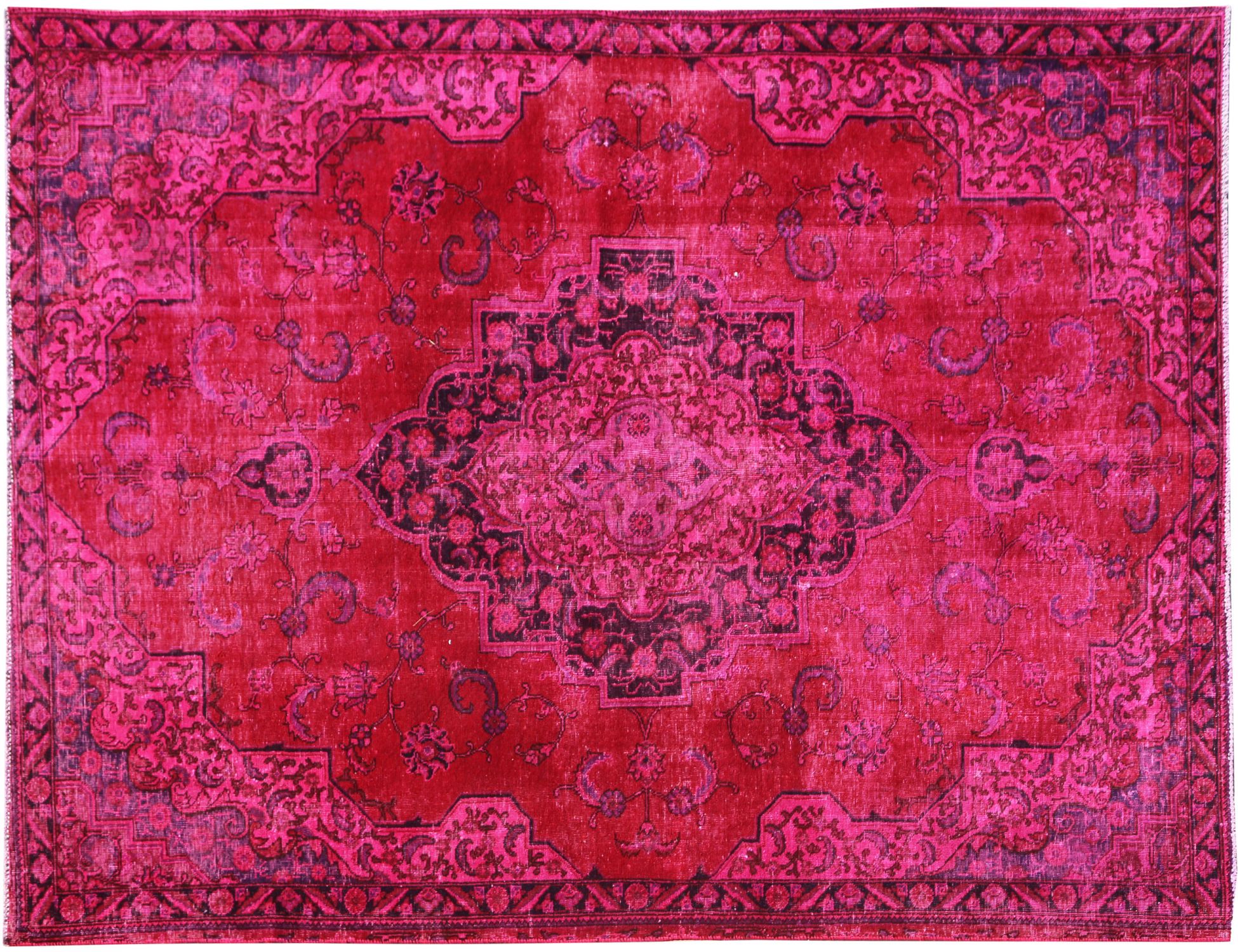 Vintage Teppich  rot <br/>315 x 202 cm