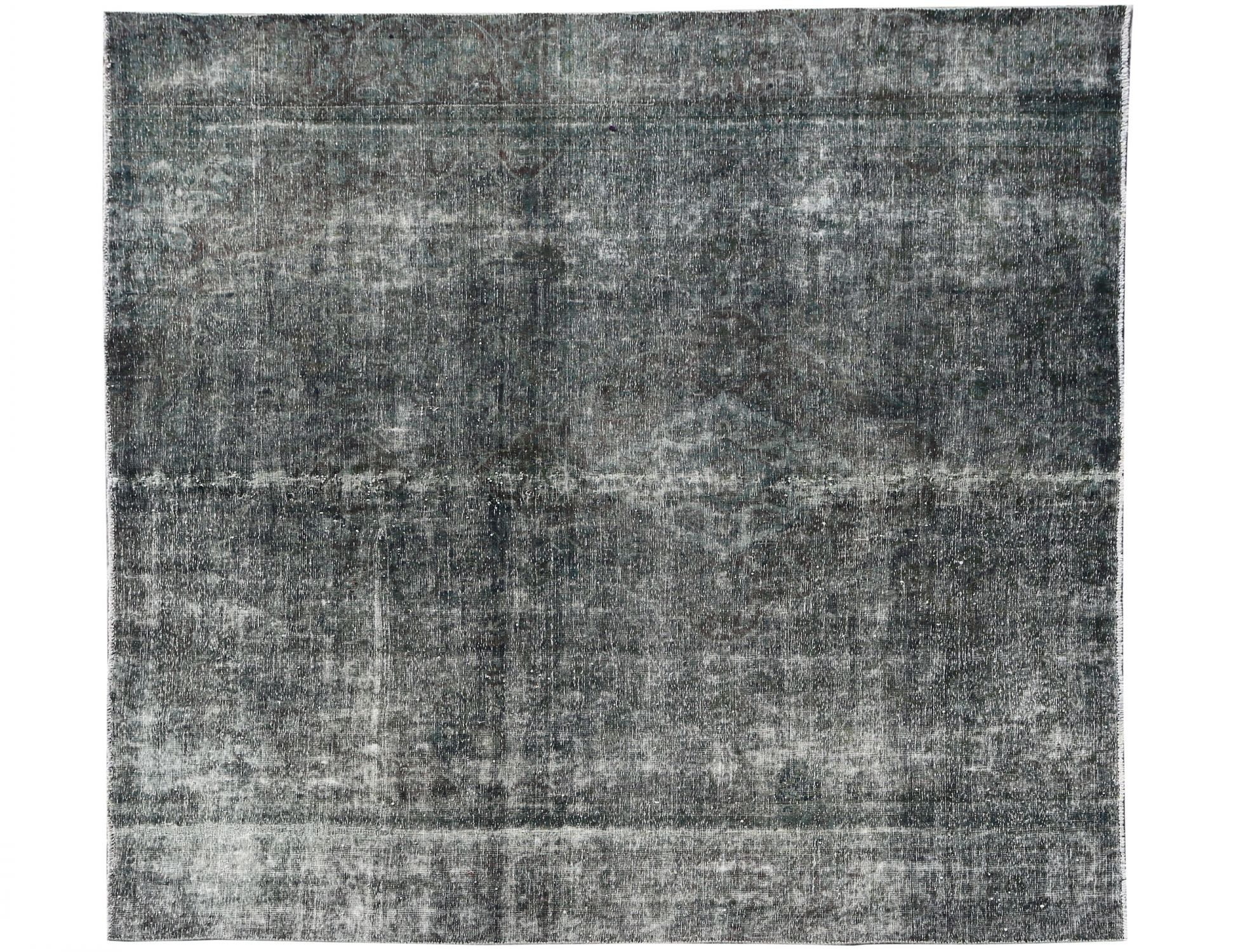Quadrat Vintage Teppich  grün <br/>237 x 258 cm