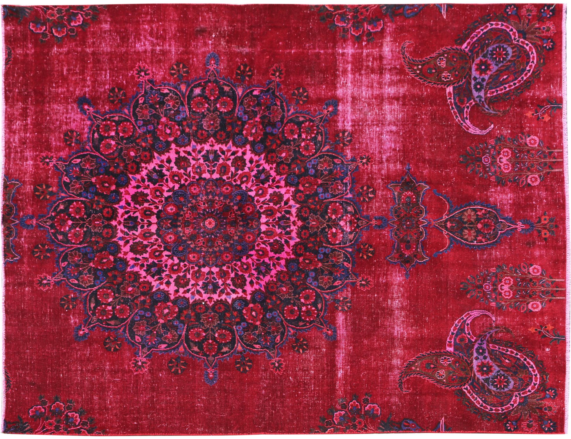 Tappeto Vintage  rosso <br/>235 x 200 cm