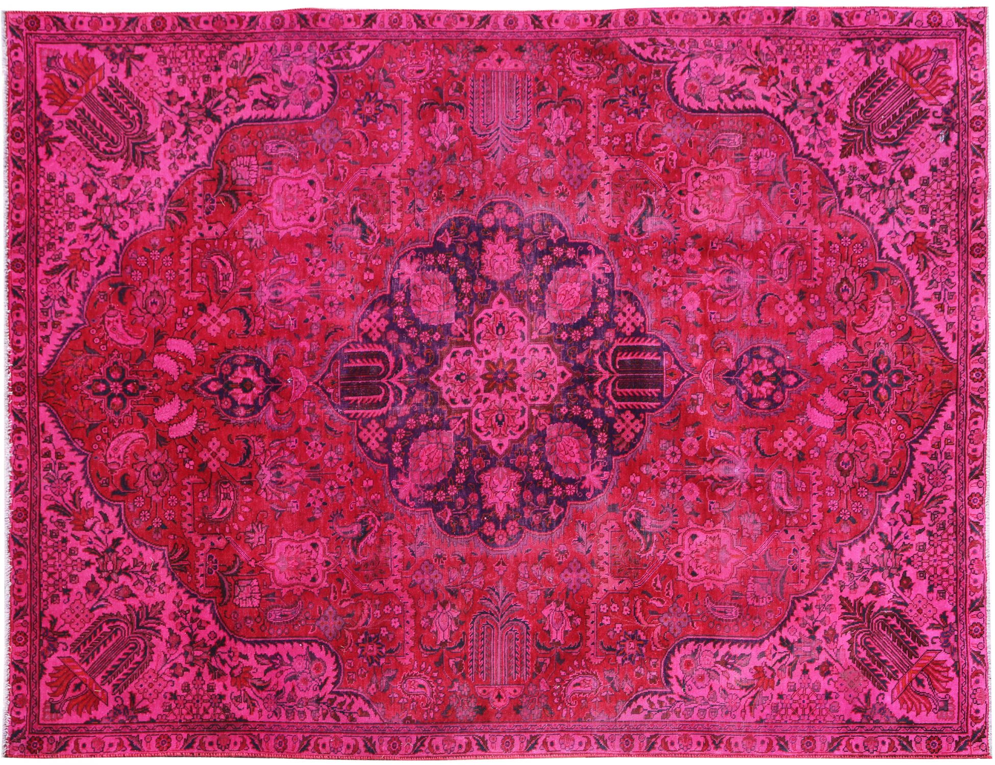 Vintage Teppich  rot <br/>311 x 220 cm