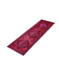 Rosa Persiano Tappeto Vintage 340 x 88 cm - view 2