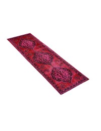 Rosa Persiano Tappeto Vintage 340 x 88 cm - view 3