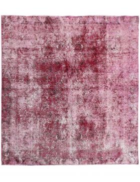 Vintage Teppich 275 x 267 rosa