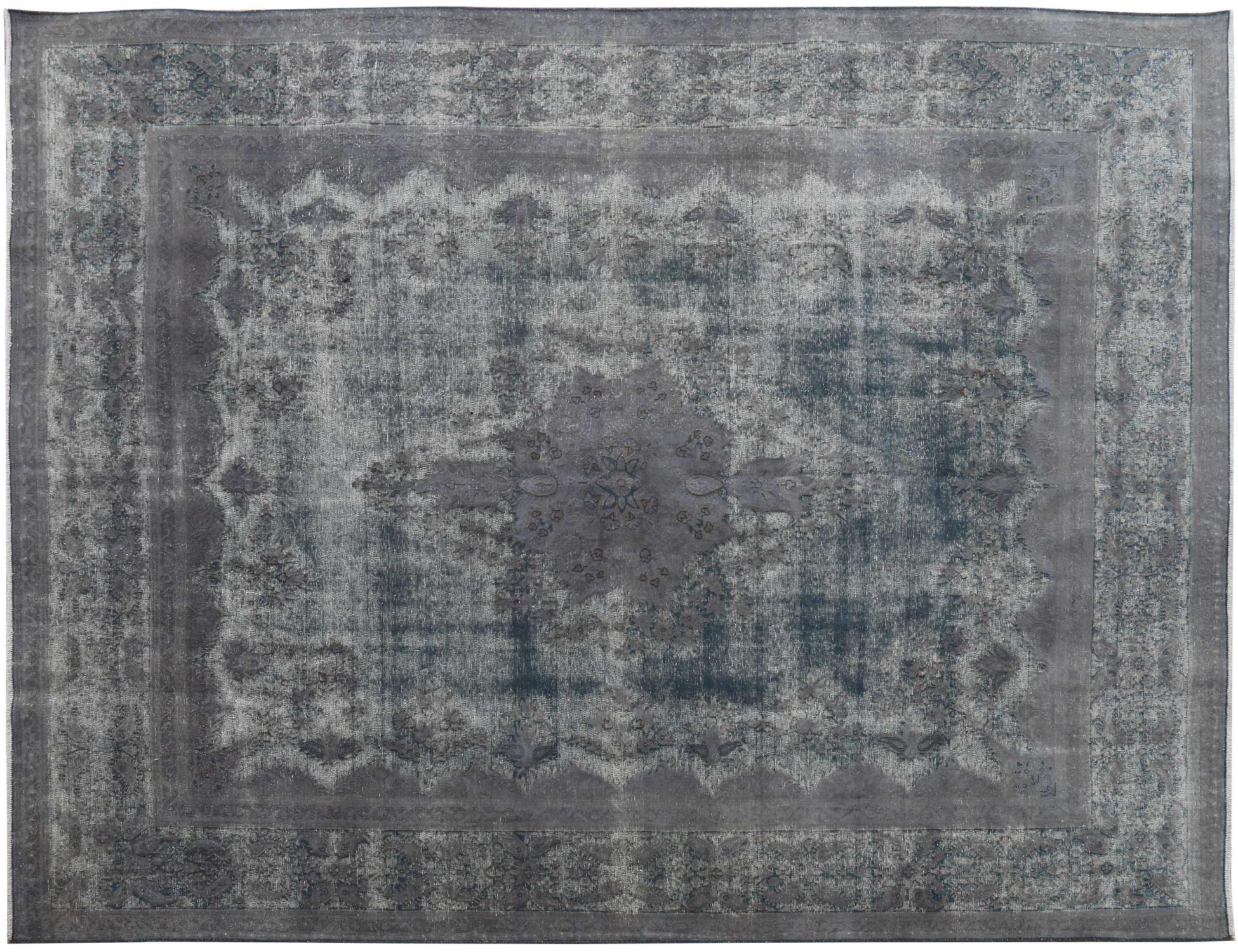 Vintage Teppich  grau <br/>389 x 292 cm