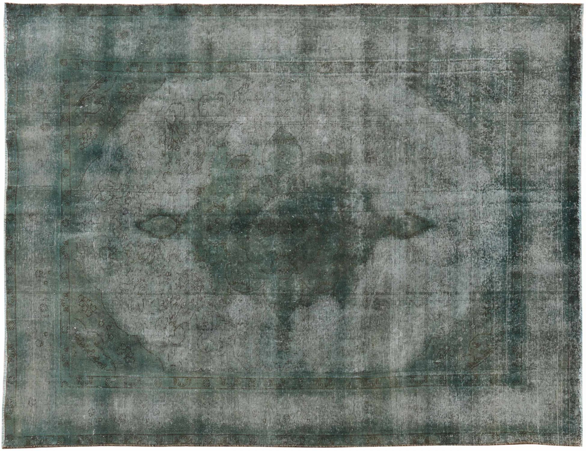 Vintage Teppich  grün <br/>320 x 230 cm