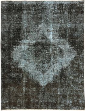 Vintage Teppich  schwarz <br/>194 x 130 cm