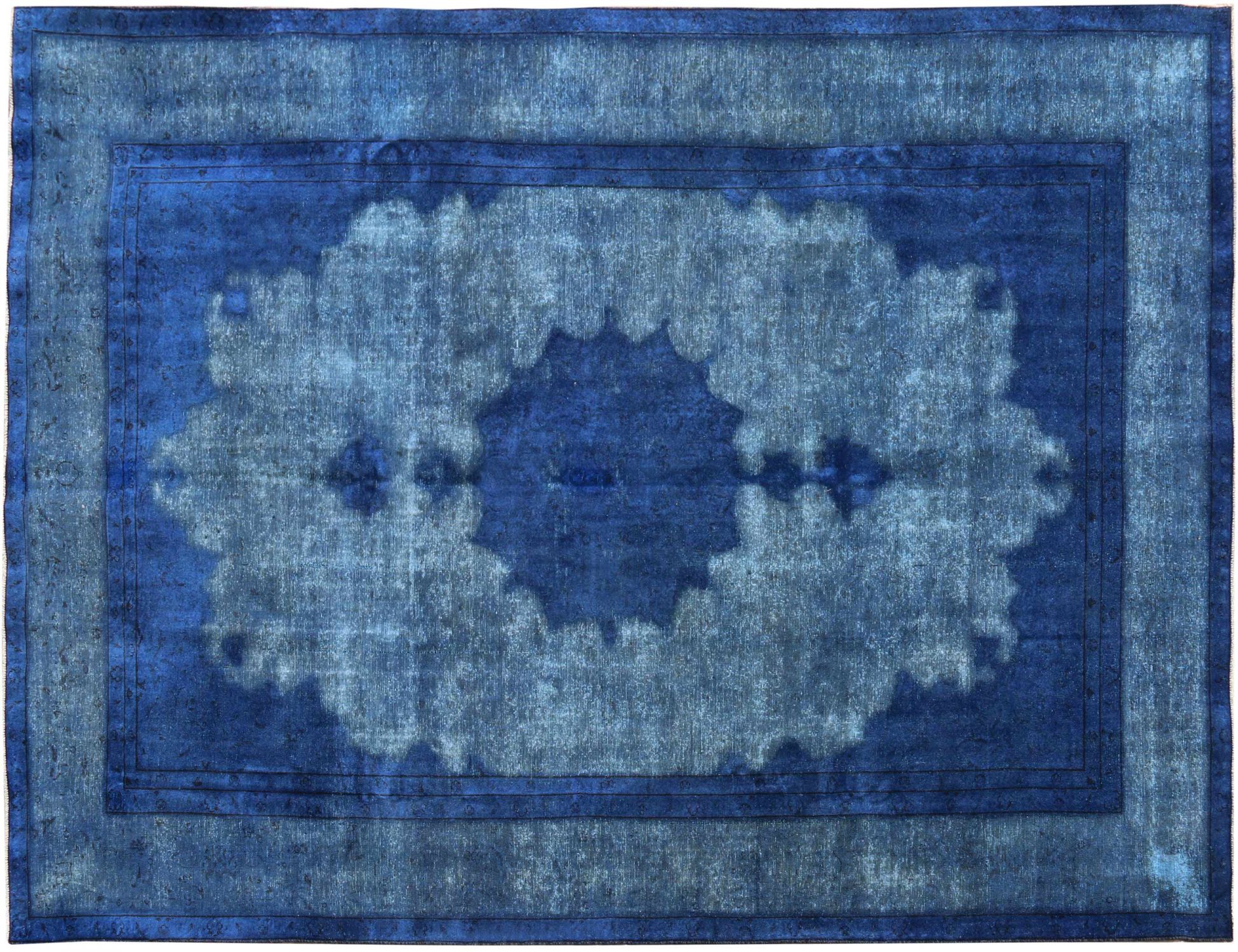 Tappeto Vintage  blu <br/>412 x 284 cm