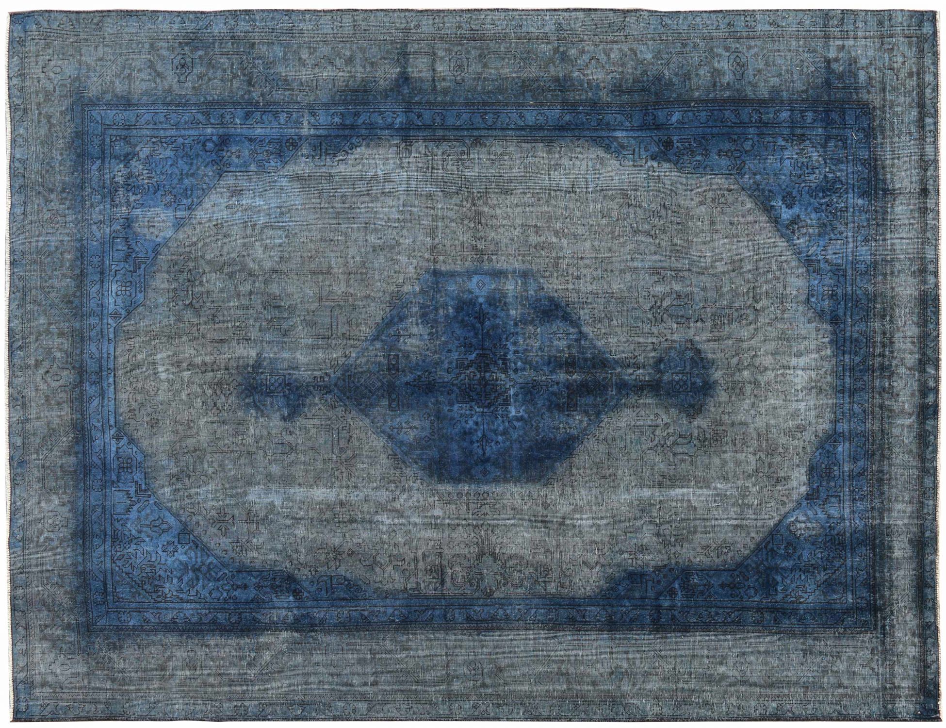 Tappeto Vintage  blu <br/>346 x 245 cm