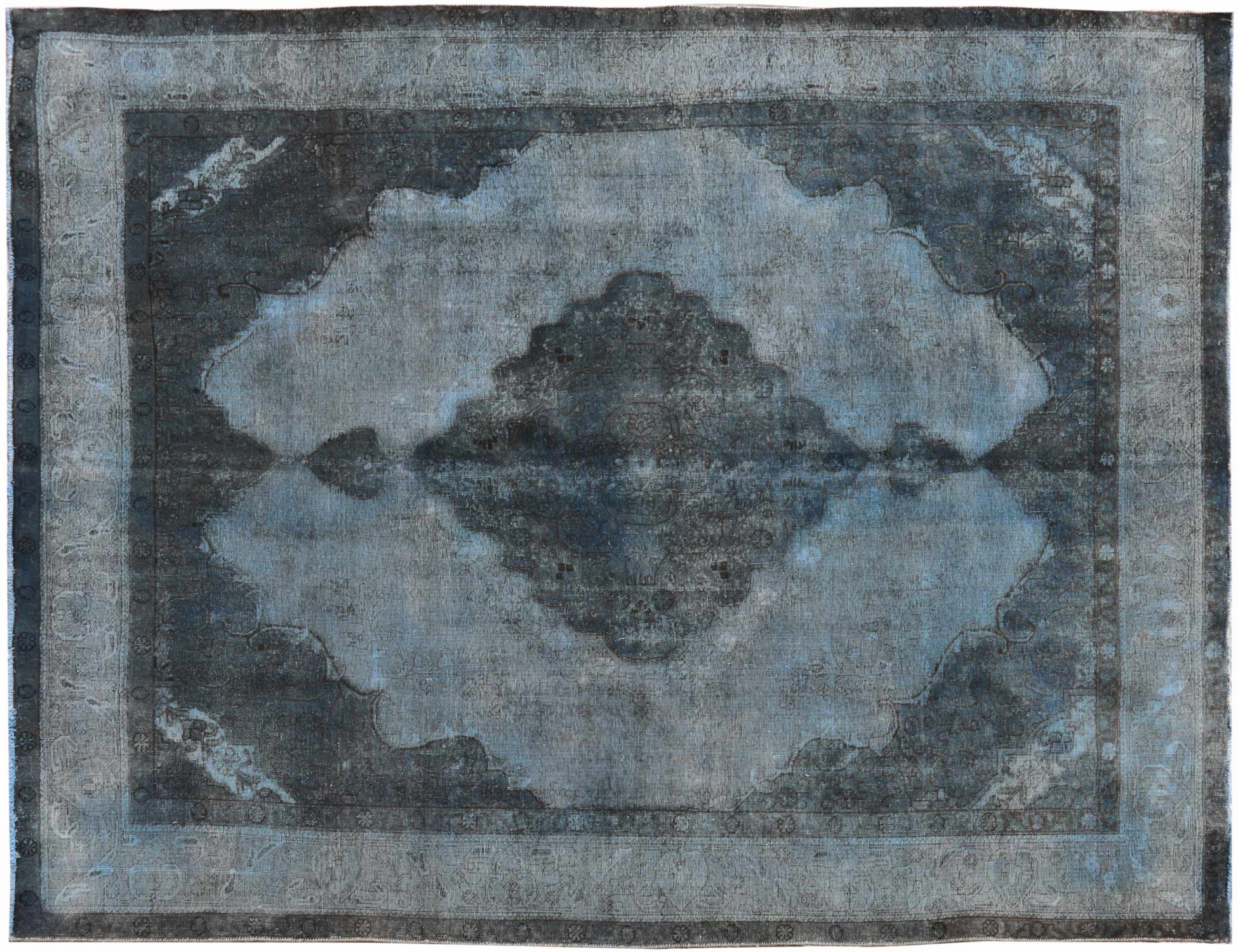 Tappeto Vintage  blu <br/>378 x 290 cm