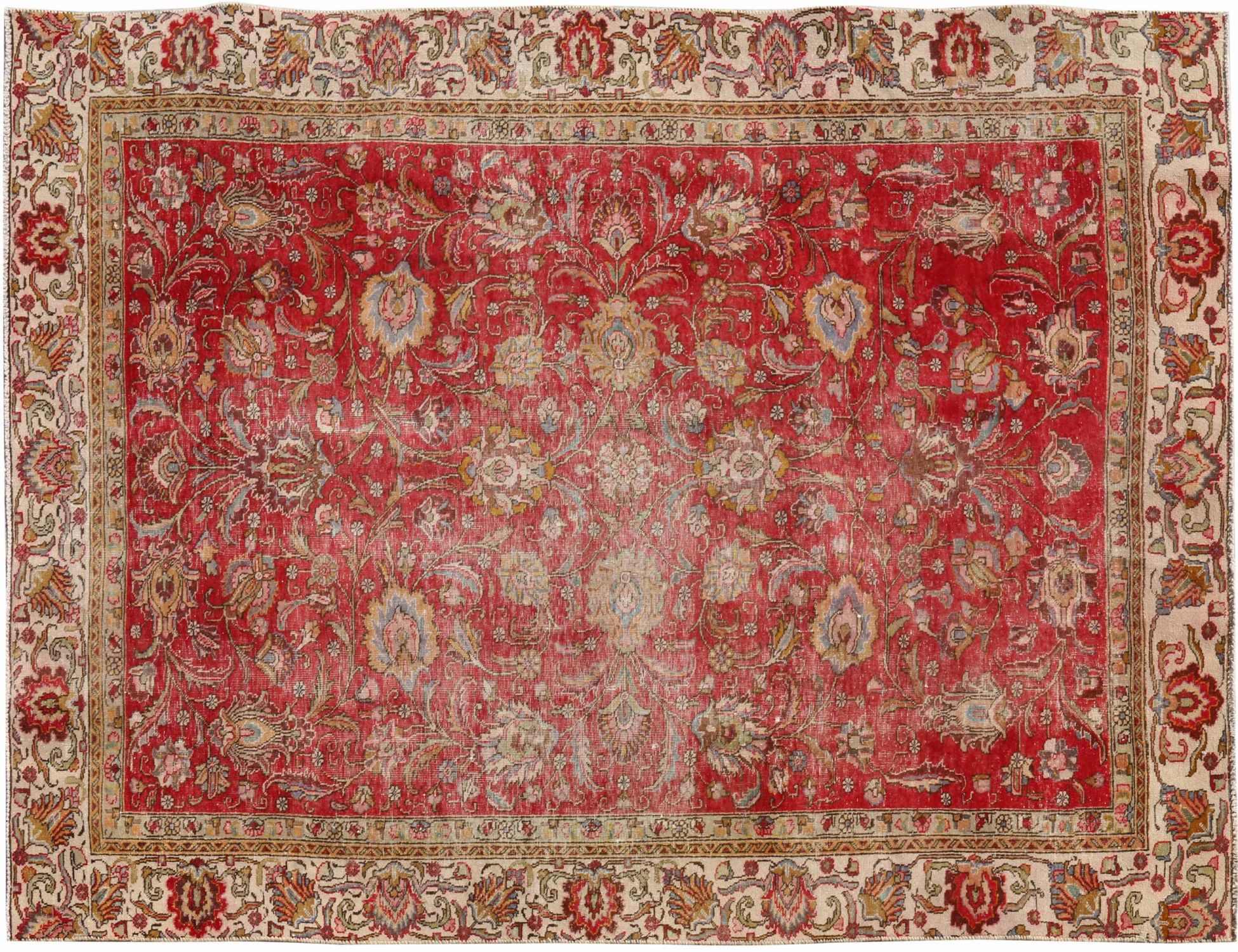 Retro Perserteppich  beige <br/>290 x 190 cm